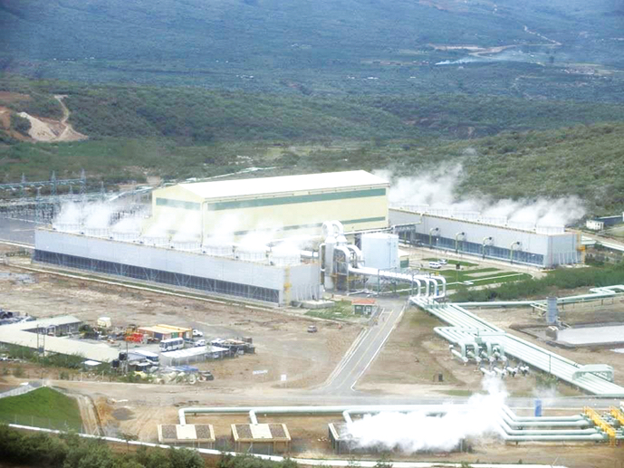 オルカリア地熱発電所（ケニア）